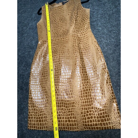 Selene Sport Vintage Alligator-Embossed Faux Leather Dress and Jacket Set - Picture 6 of 8